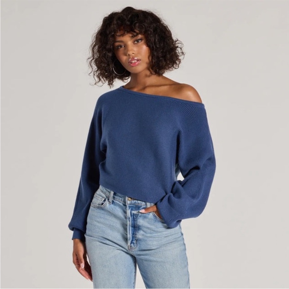 Windsor NWT navy blue sweater